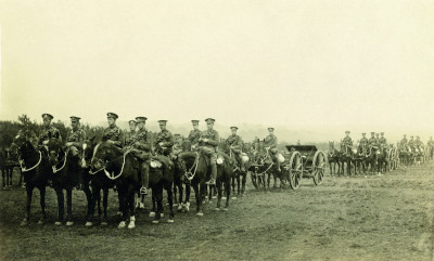 HAC cavalry and artillery, World War One