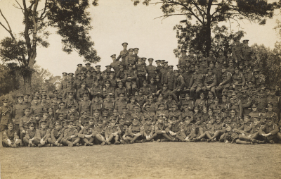 HAC troops, World War One