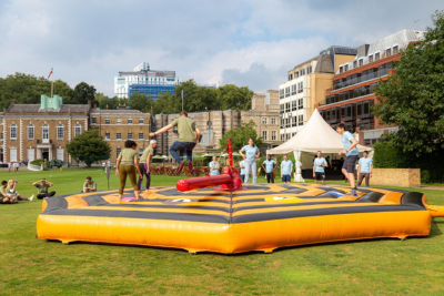 Large outdoor team building venue in central London