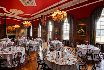 Private Dining in the Long Room at the historic HAC in central London