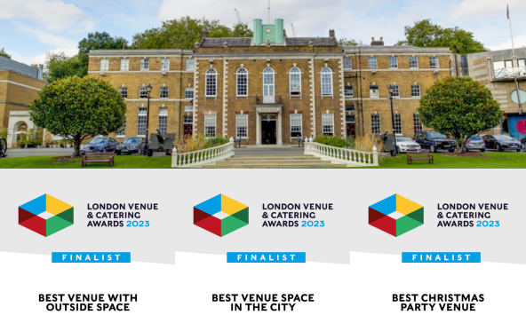 We’ve been shortlisted for three 2023 London Venue Catering Awards