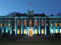 THE HAC Armoury House Blue uplit