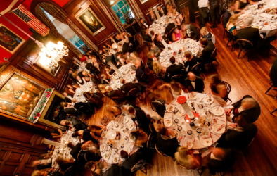 the hac   long room round table dinner